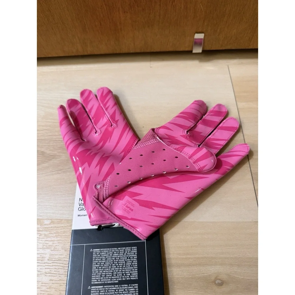 Nike Vapor Jet Women's Football Gloves Pink Women Size Medium
